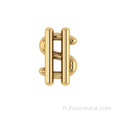 18K Gold Dental Money Dollar Sign Gemmes Tooth